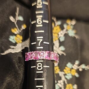 Elegant Pink Gemstone Ring